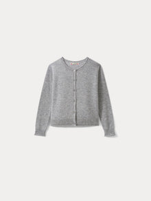 Girl | Heathered Gray Cardigan | Heathered Gray