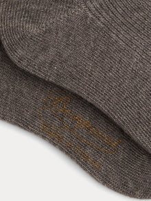 Unisex | Baby Cotton And Cashmere Socks | Heathered Gray