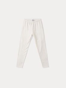 Girl | Plain Leggings | Milk White