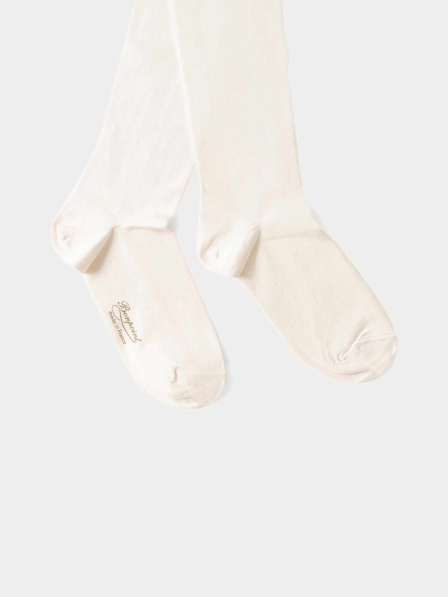Girl | Microfibre Tights In Milk White | Milk White