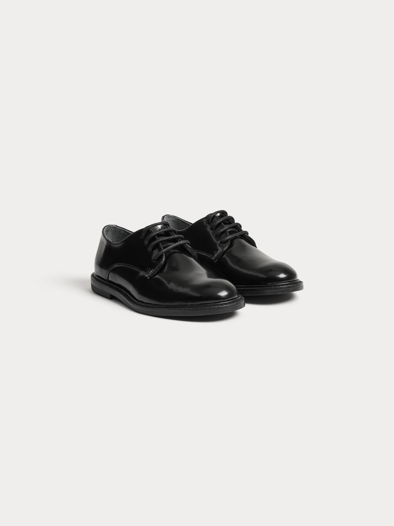 Boy | Black Louis Lace Up Derbies | Black