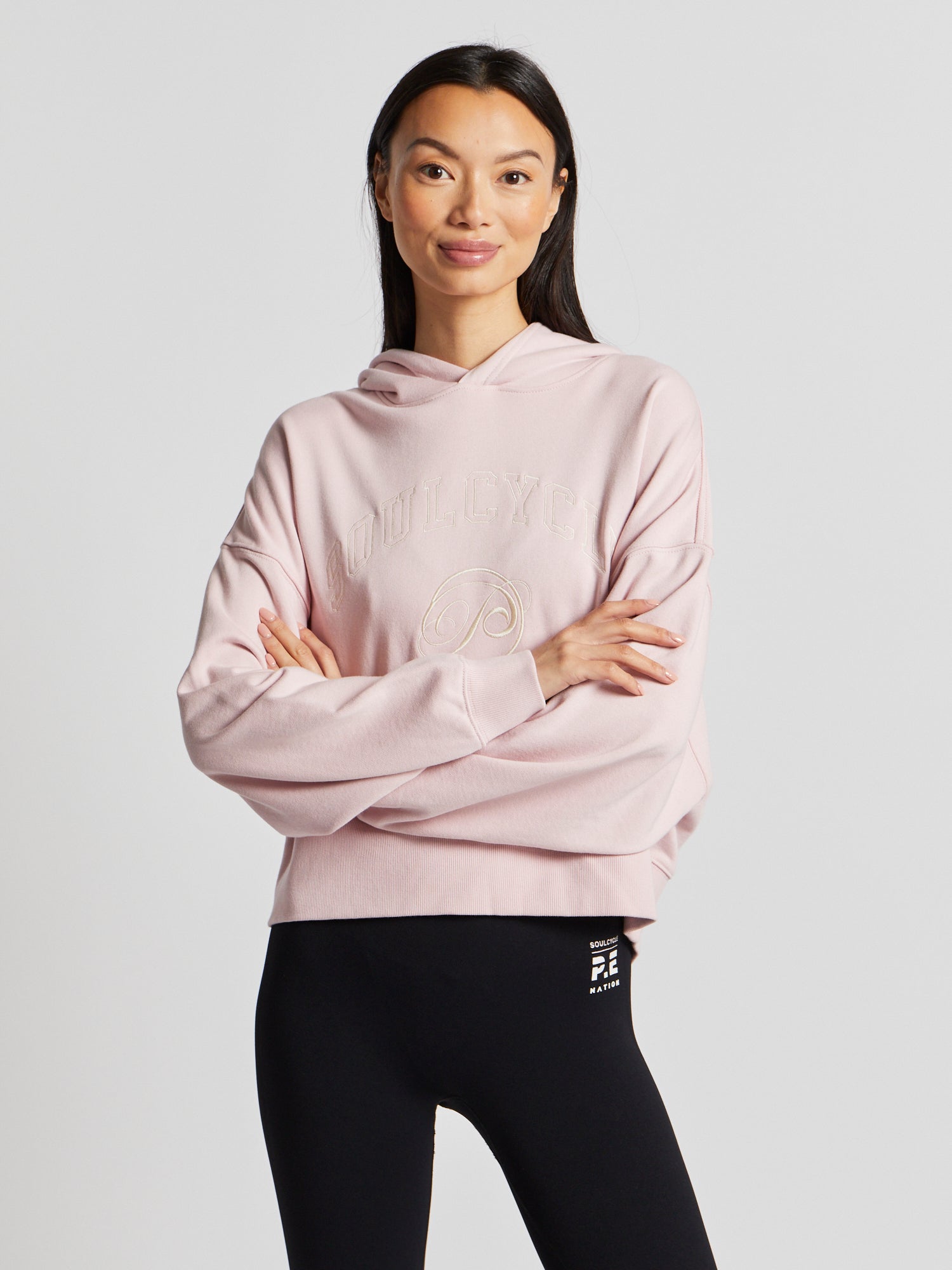 P.E Nation | Global Hoodie | Light Pink