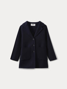 Girl | Girls' Cashmere Coat | Navy