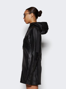 Women | Natasha Zinko | Washed Leather Dress | Black