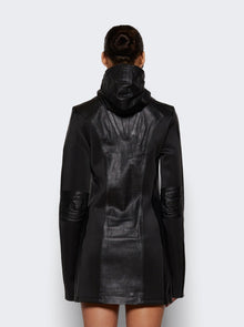 Women | Natasha Zinko | Washed Leather Dress | Black