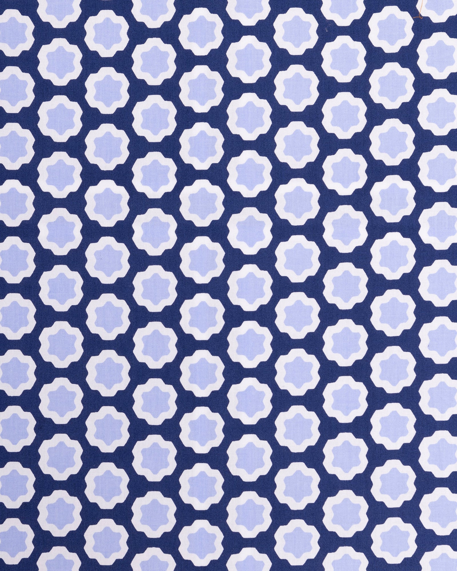 Hello Hexagon - Dunmore Blouse - Periwinkle Pop - Printfresh