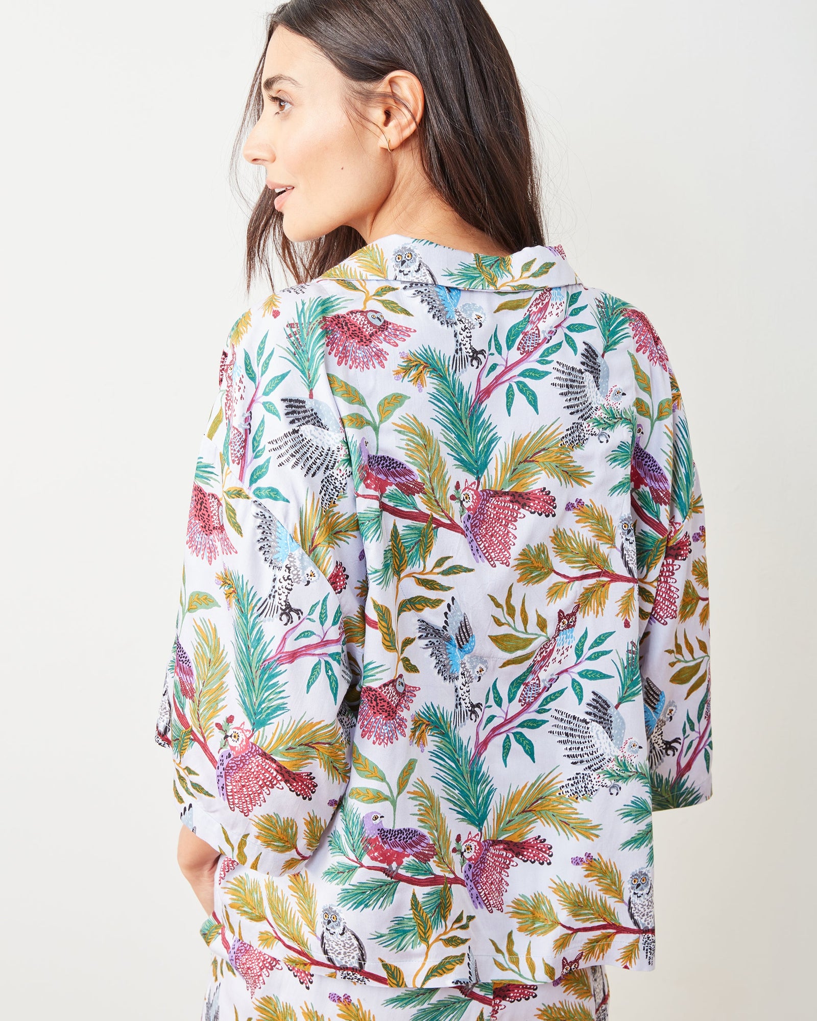 Wise Owls - Eco Satin Wildest Dreams Set - Dusty Lilac - Printfresh