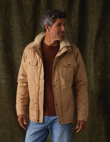 Men | Canvas Chore Coat | Camel