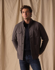 Men | Comfort Terry Chore Coat | Steel