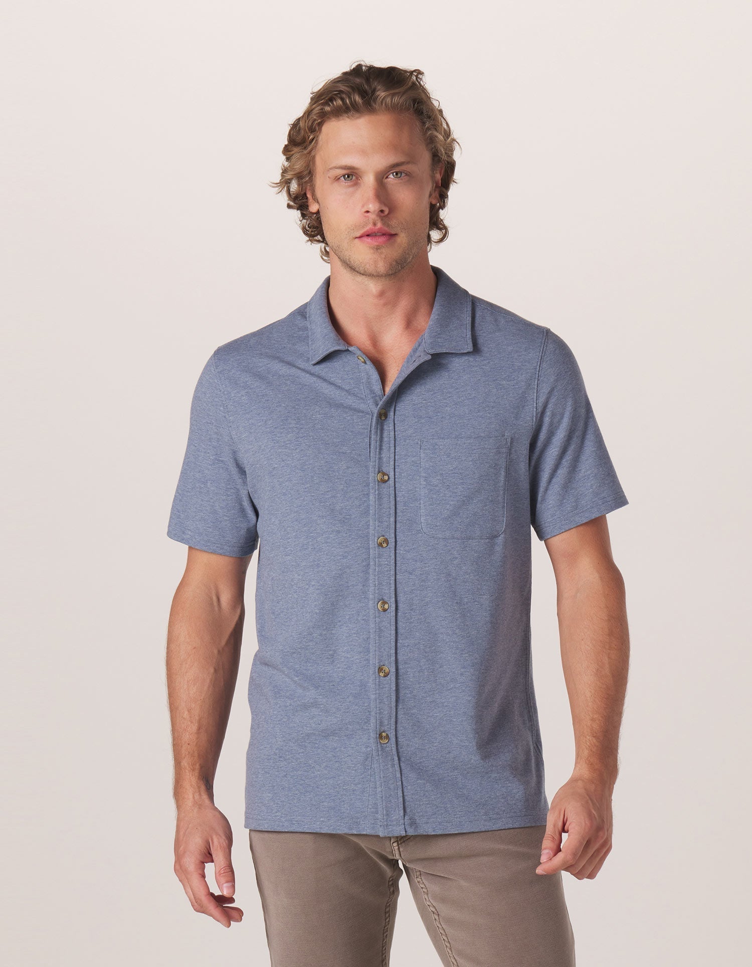 Men | Active Puremeso Weekend Button Down | Sage