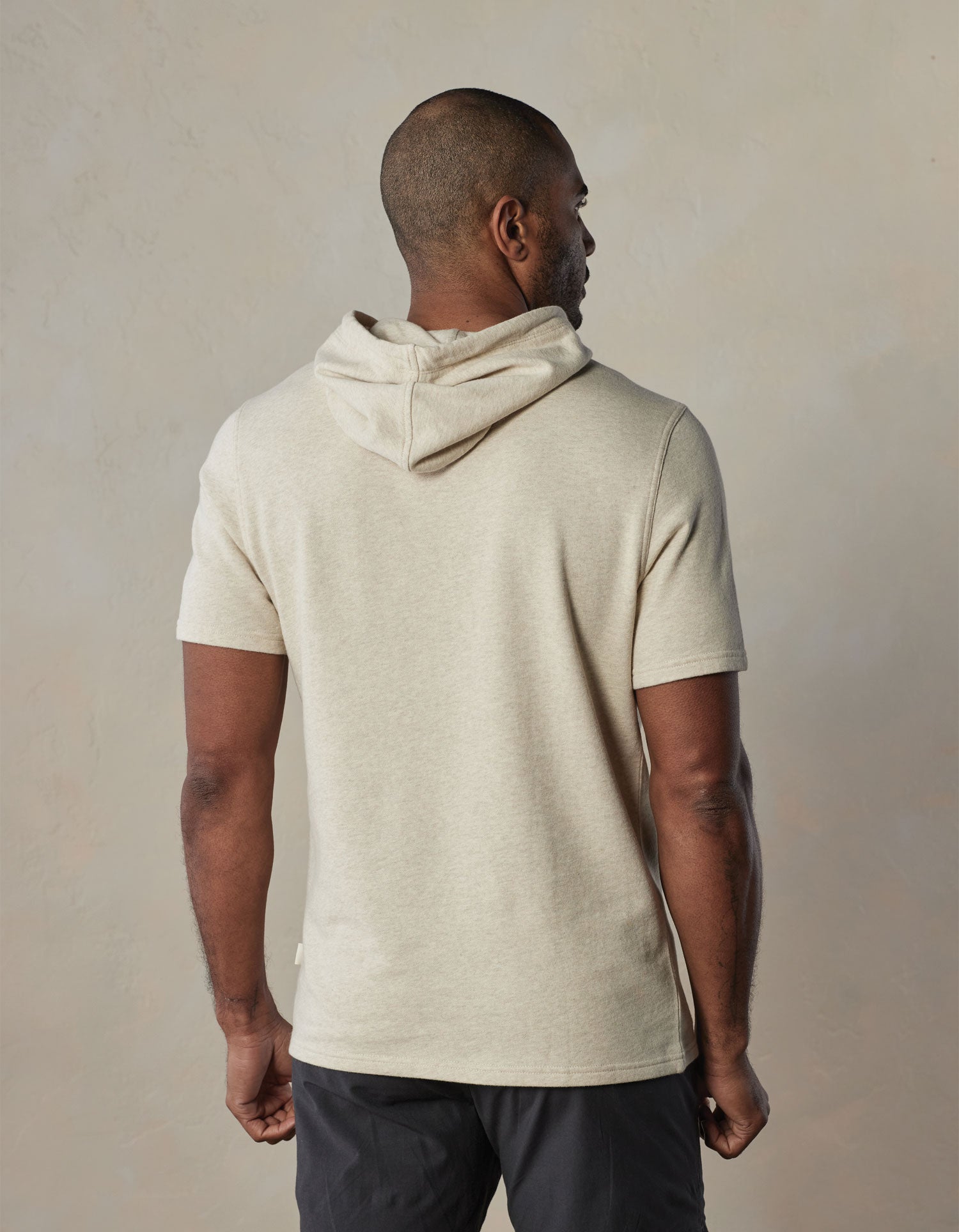 Men | Cole Terry Athletic Hoodie | Oatmeal