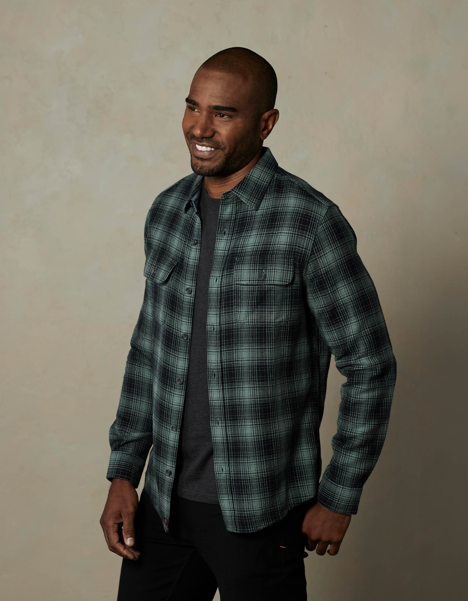 Men | Mountain Overshirt | Eucalyptus Plaid