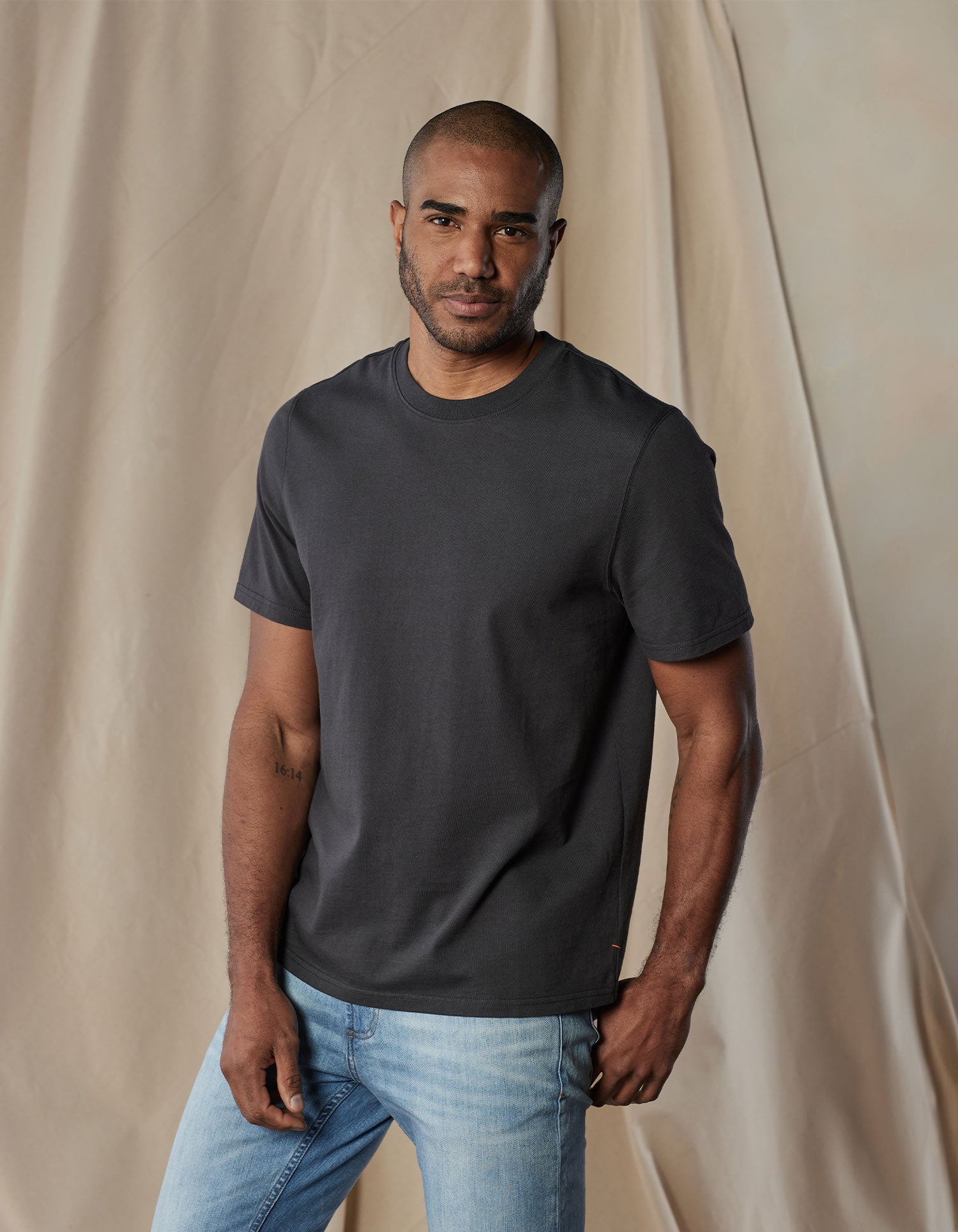 Men | Lennox Jersey Relaxed Tee | Phantom