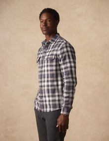 Men | Mountain Overshirt | Grey Plaid