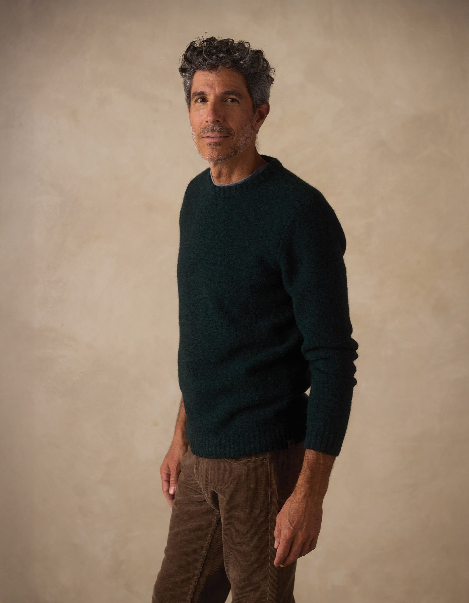 Men | Homebound Crewneck Sweater | Dark Sea