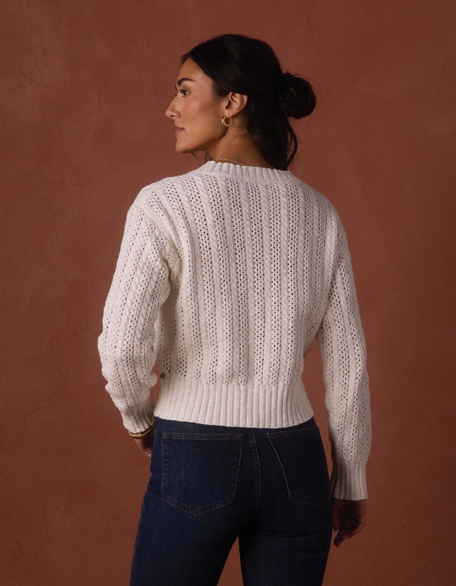 Women | Elise Crewneck Sweater | Cream