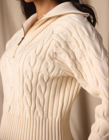 Women | Lola Everyday Quarter Zip | Cream