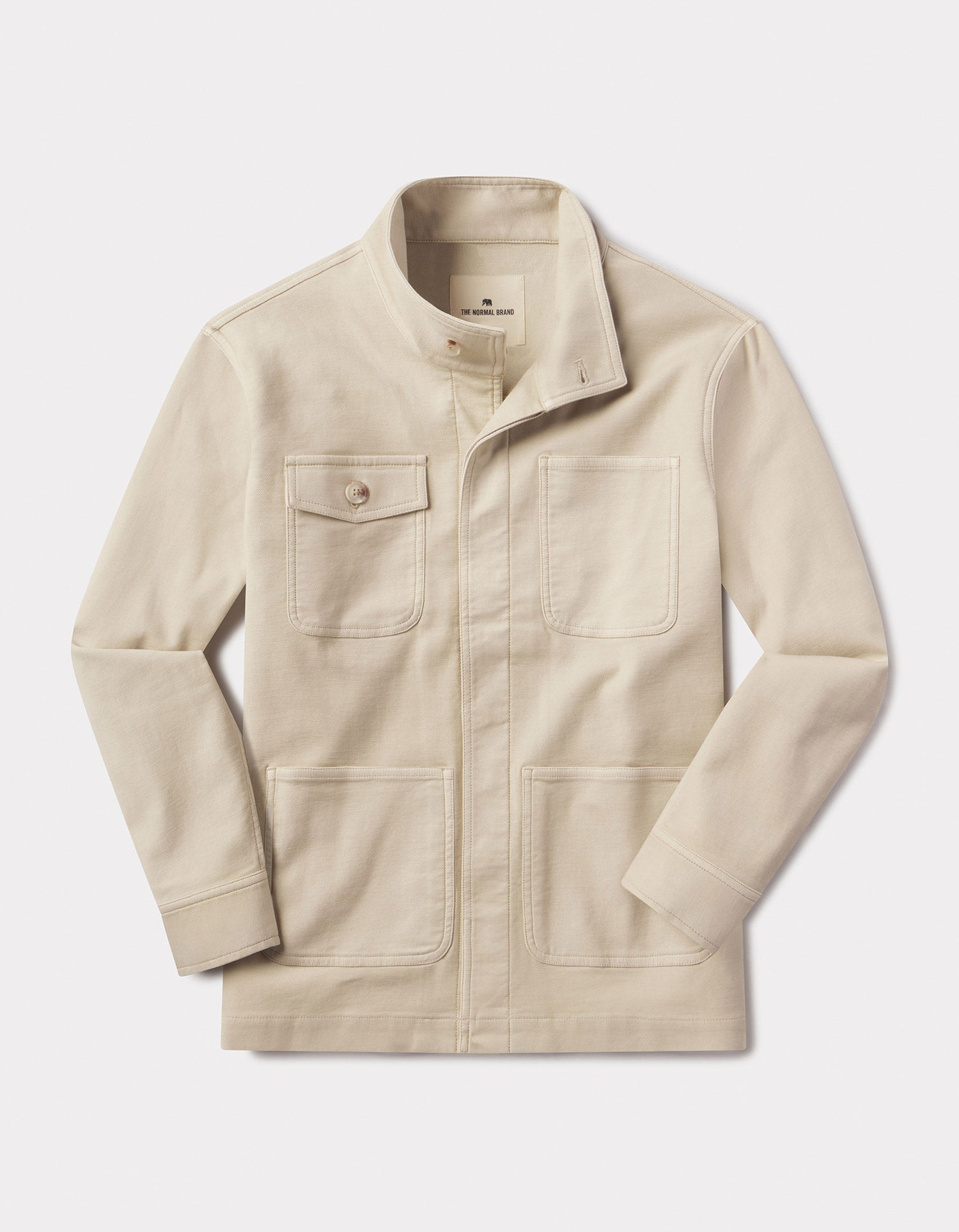 Men | Comfort Terry Chore Coat | Birch