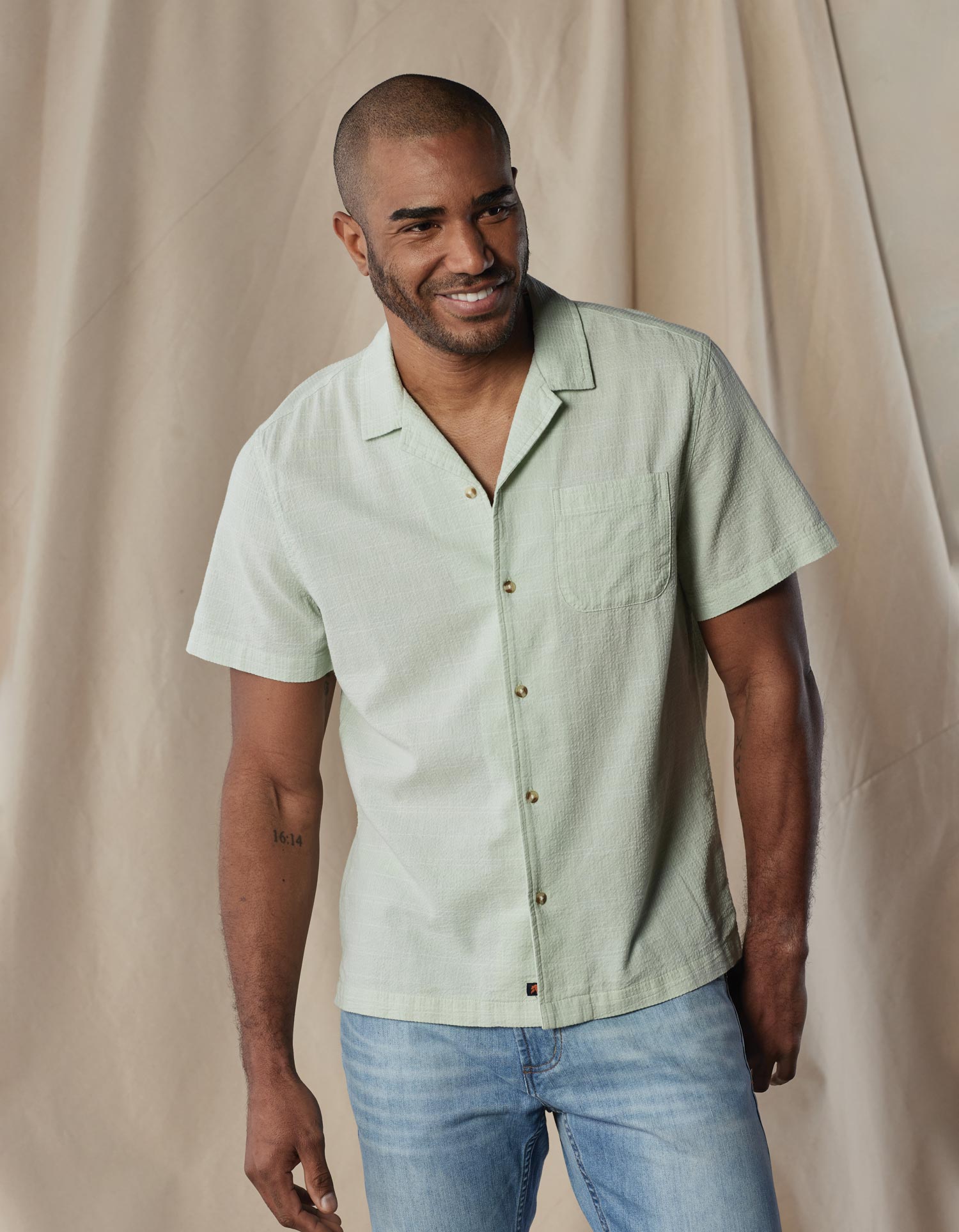 Men | Freshwater Camp Shirt | Surf Spray Dobby
