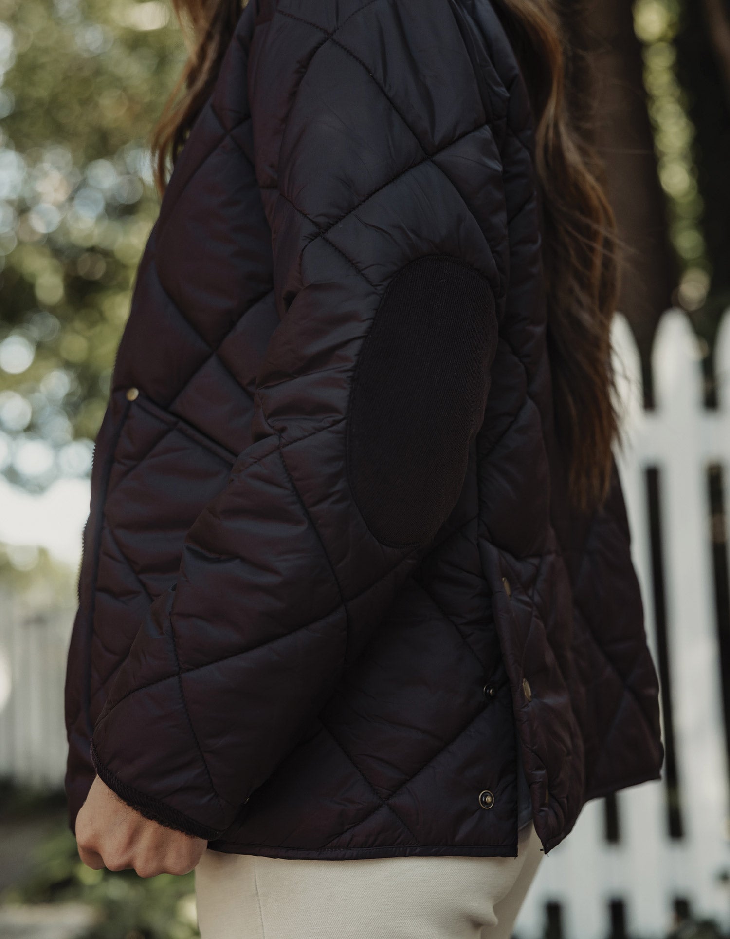 Women | Quilted Liner Jacket | Chestnut