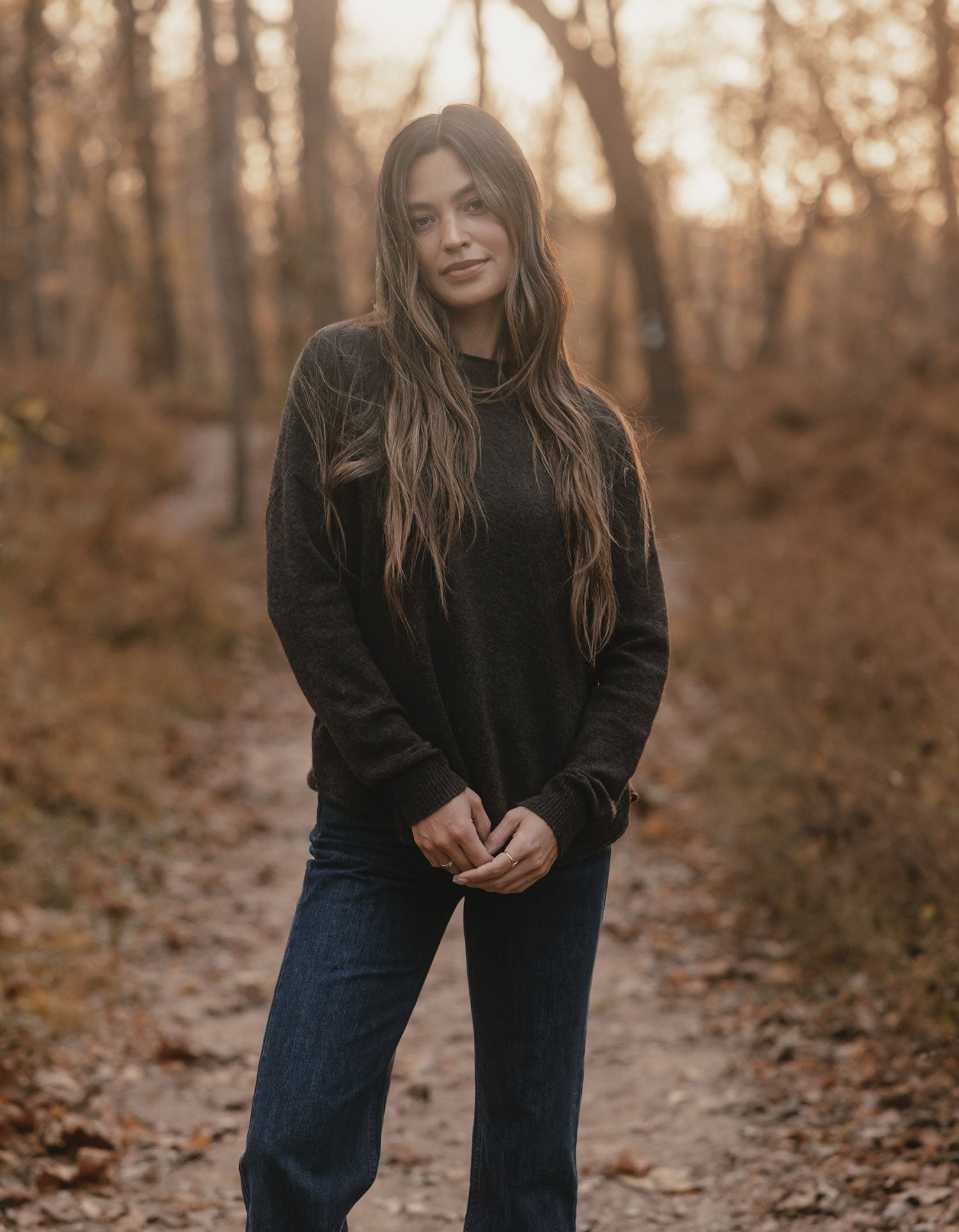 Women | Marianna Crewneck Sweater | Umber