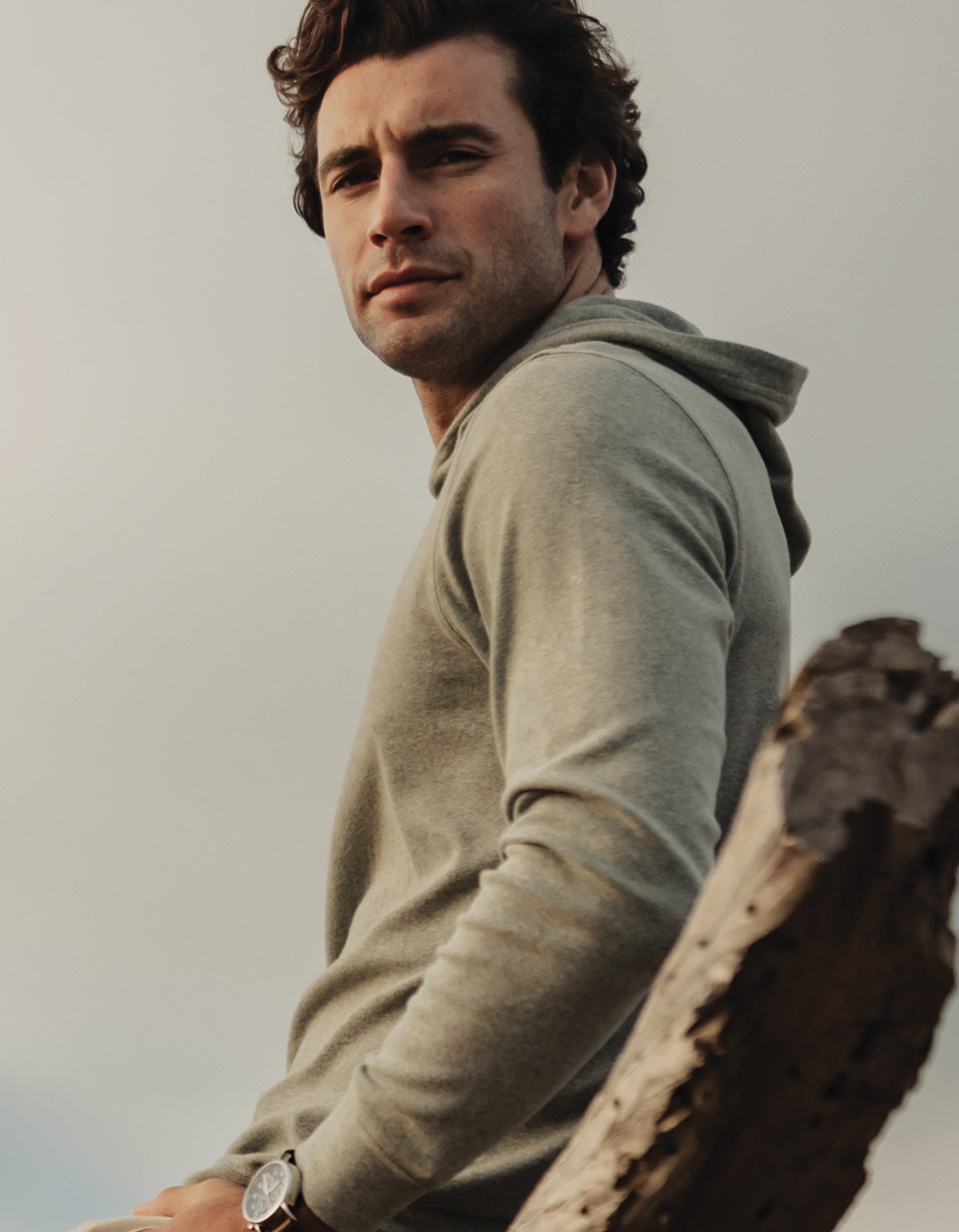 Men | Puremeso Essential Hoodie | Sea Glass