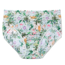 Signature Lace French Brief | Floriculture (Green)