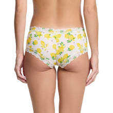 Cotton Boyshort | Make Lemonade (White)