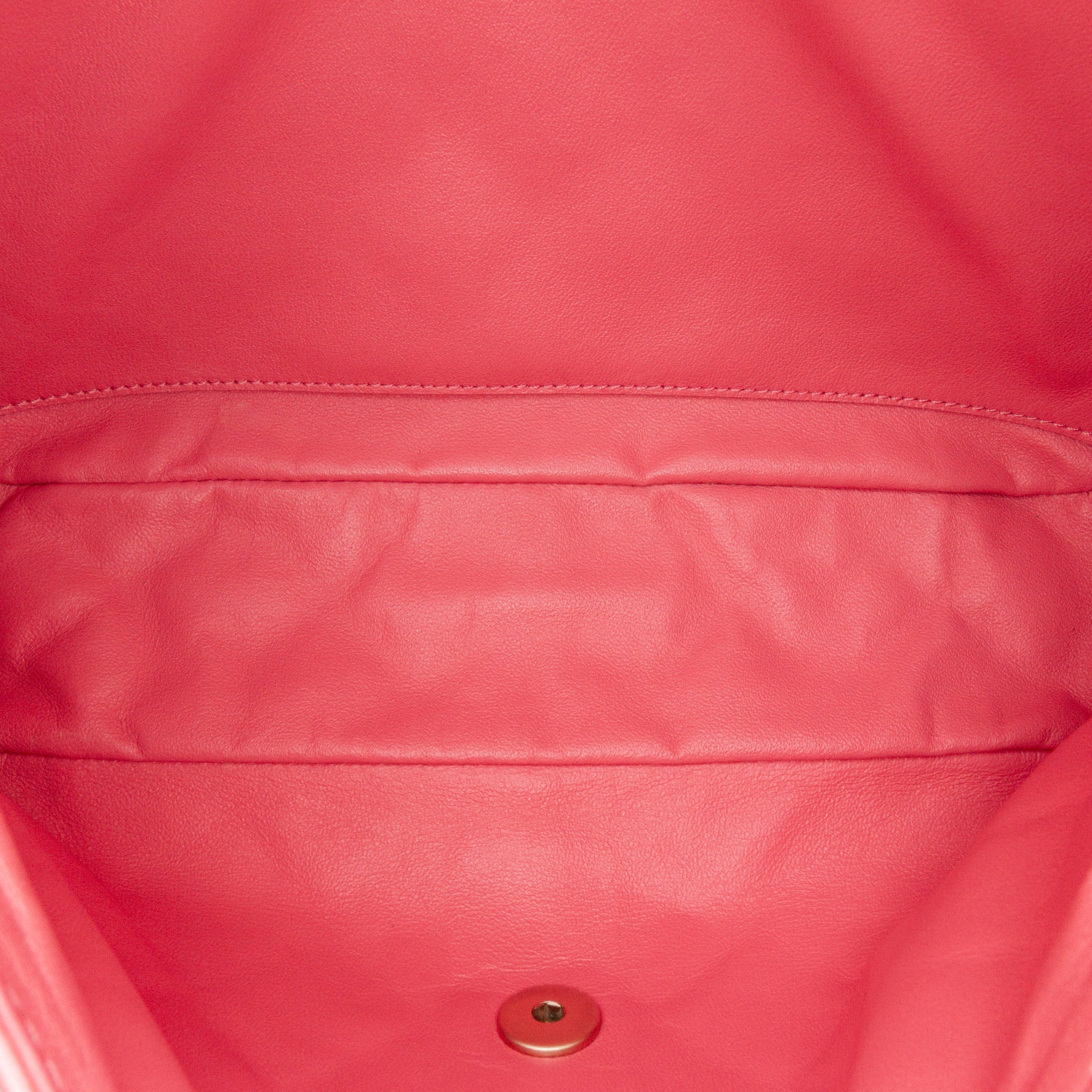 Chanel | Pre-Owned Medium Quilted Lambskin Precious Jewel Single Flap | Pink