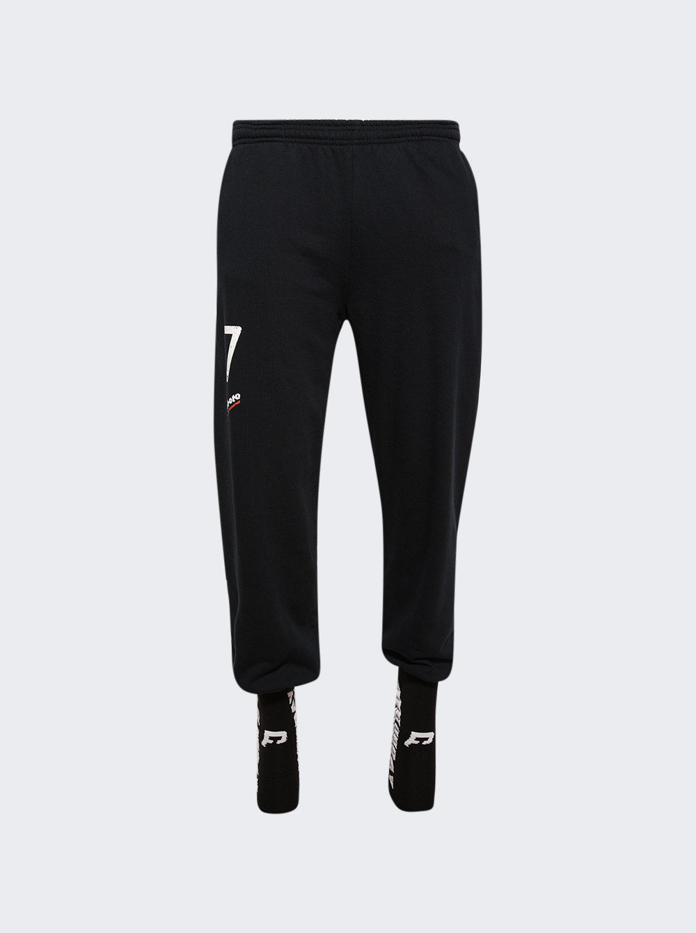 Men | PROTOTYPES | Stirrup Sweatpants Navy And Black | Blue