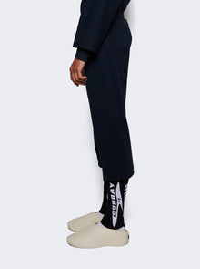 Men | PROTOTYPES | Stirrup Sweatpants Navy And Black | Blue