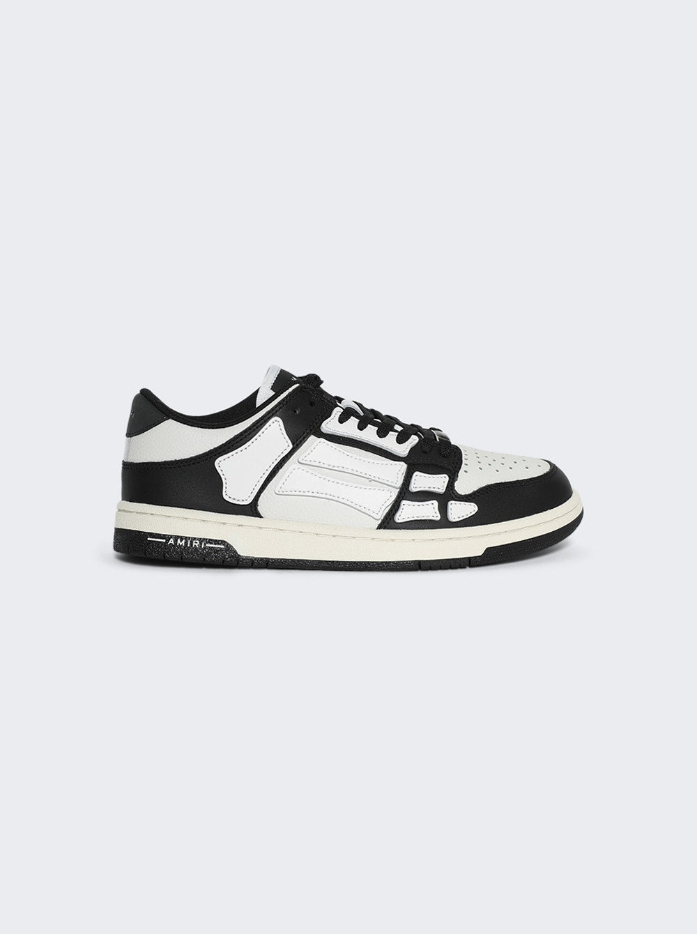Amiri | Skel Top Low Sneaker And White | Black