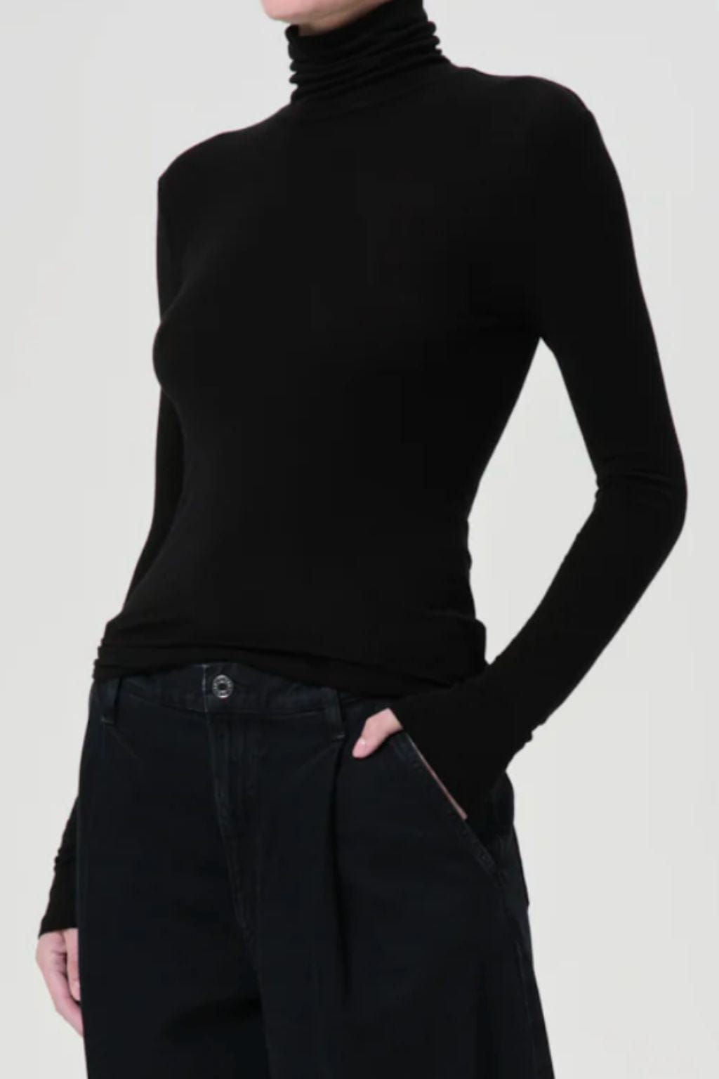 Pascale Turtleneck (Black) | Black