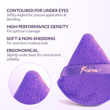 Triangular Velour Powder Puff
