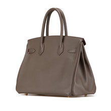 Hermes | Pre-Owned Epsom Birkin Retourne 30 | Brown/Taupe