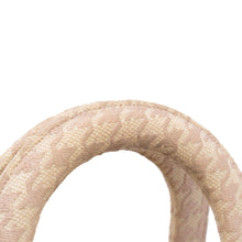 Dior | Pre-Owned Medium Embroidered Canvas Houndstooth Lady D Lite | Pink/Light Pink