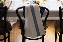 Kitchen Tea Towel | Vintage Navy Blue Stripe | Set of 2