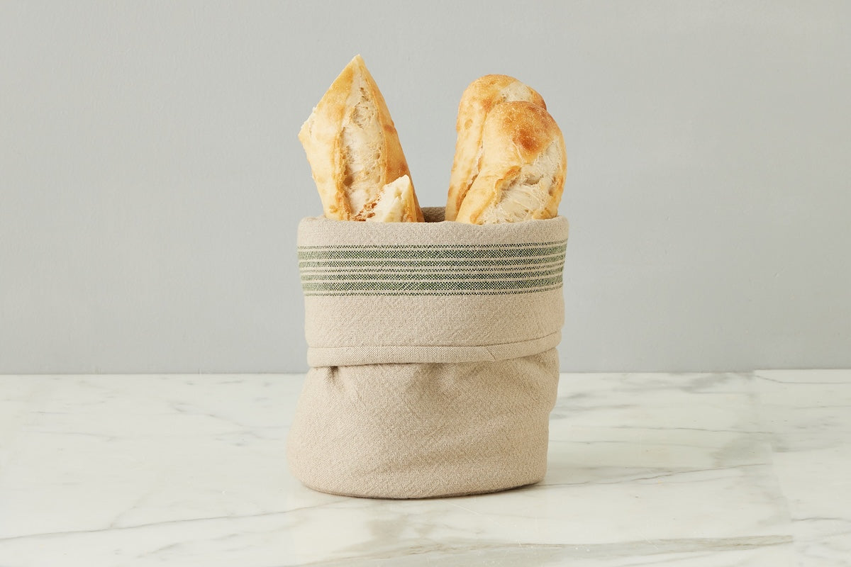 Bistro Bag | Vintage Spruce Green Stripe | Set of 2
