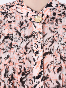 Proenza Schouler | Pink Abstract Print Blouse