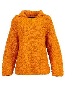 Proenza Schouler | Oversized Hand Knit Sweater | Marigold