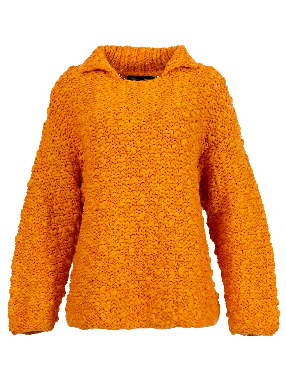 Proenza Schouler | Oversized Hand Knit Sweater | Marigold