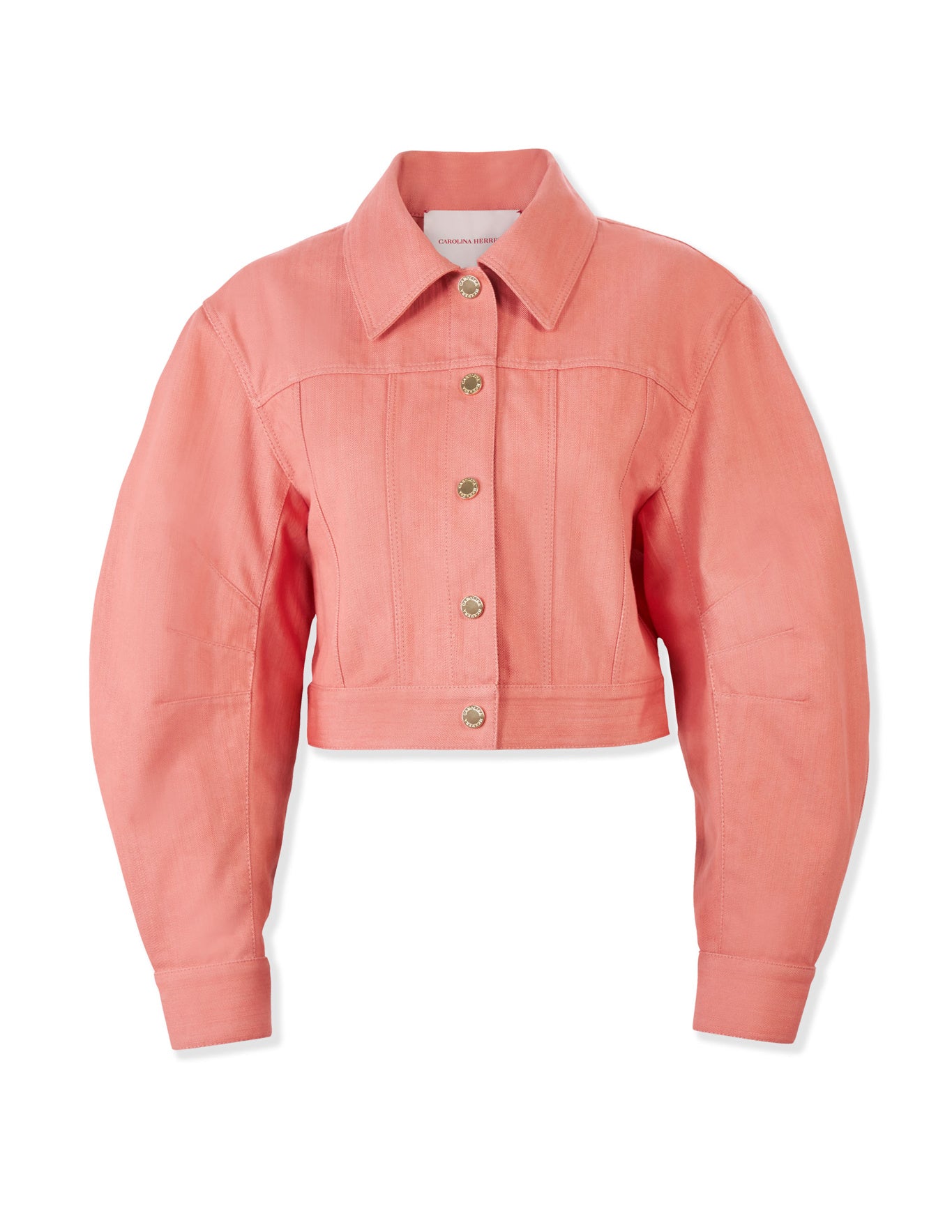 Arc Sleeve Cropped Jacket | Sunset