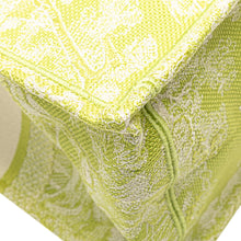Dior | Pre-Owned Medium Canvas Embroidered Dioriviera Toile De Jouy Book Tote | Green/Light Green