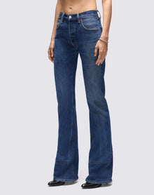 Womens | Levi's Mid Rise Baby Boot | Indigo