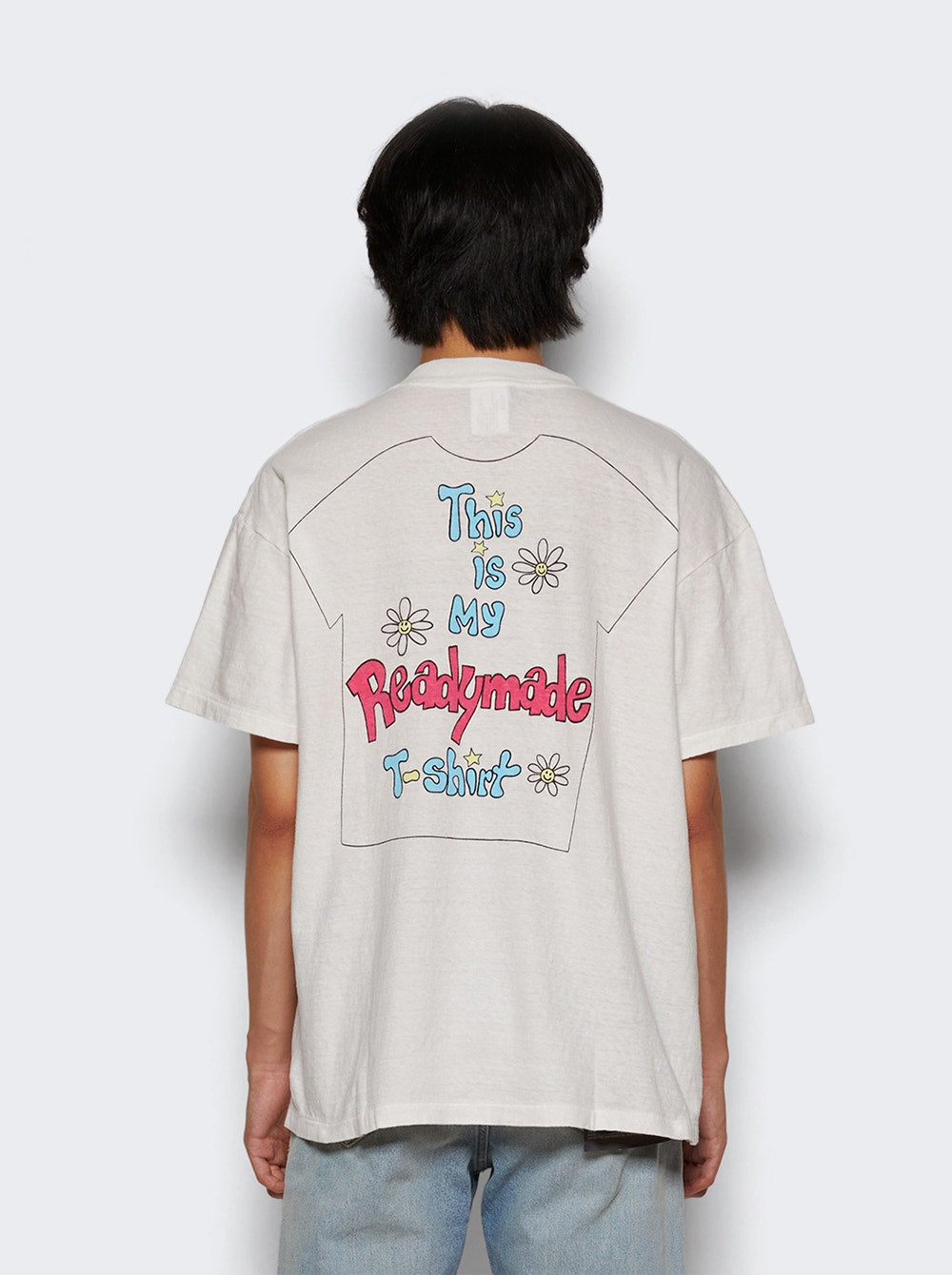 Men | READYMADE | Graphic Logo Tee | White