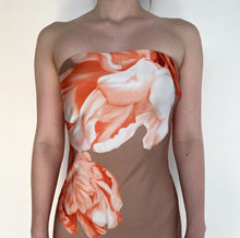 Strapless Maxi Dress | Beige