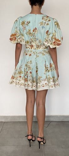 Short Dress | Turquoise Mix