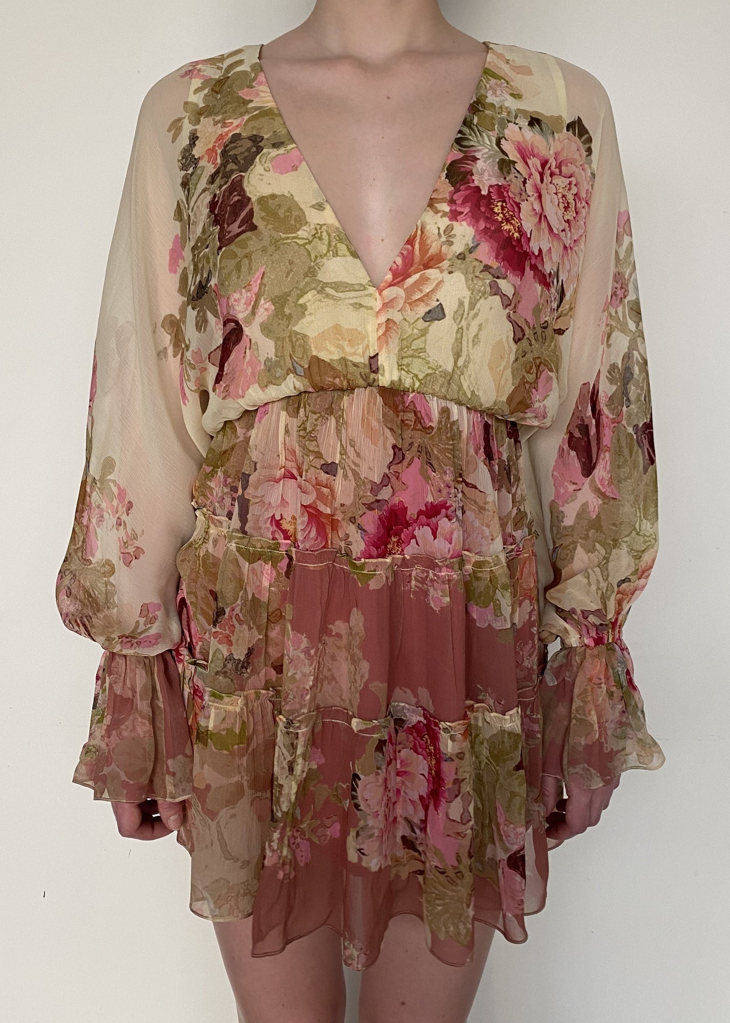 Short Dress | Ivory Mix