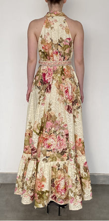 Long Shirt Dress With Buckle Belt | Ivory Mix