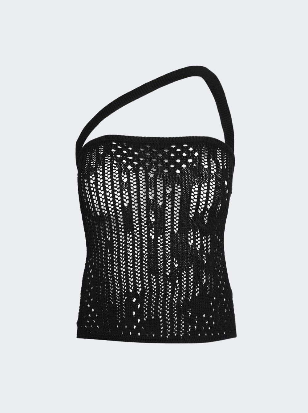 Women | Roberta Einer | Lasso Sheer Top | Black